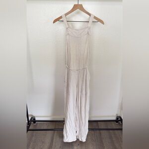 Universal Thread beige Linen Overalls